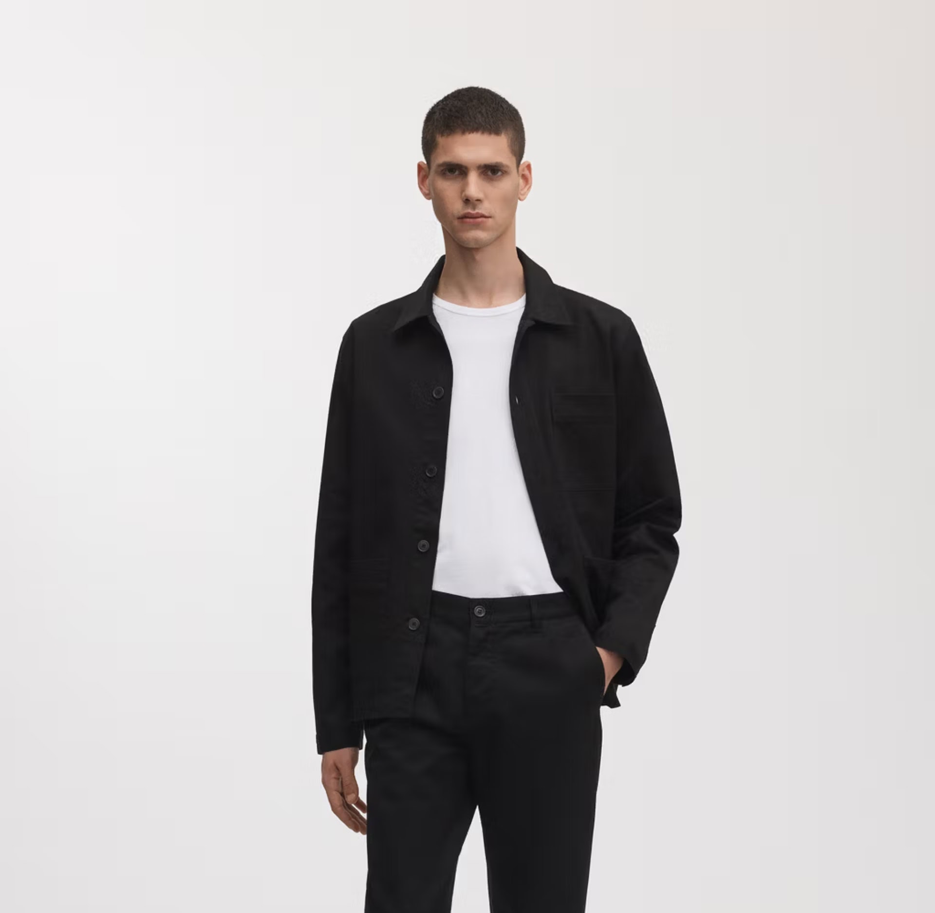ASKET everyday menswear essentials in natural fibres, part of Sustainable Jungle's Initial Rating